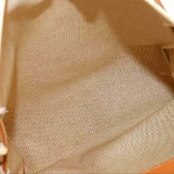 Auth Hermes Her Bag Mm Cream Canvas #1615H53 - Picture 6 of 7